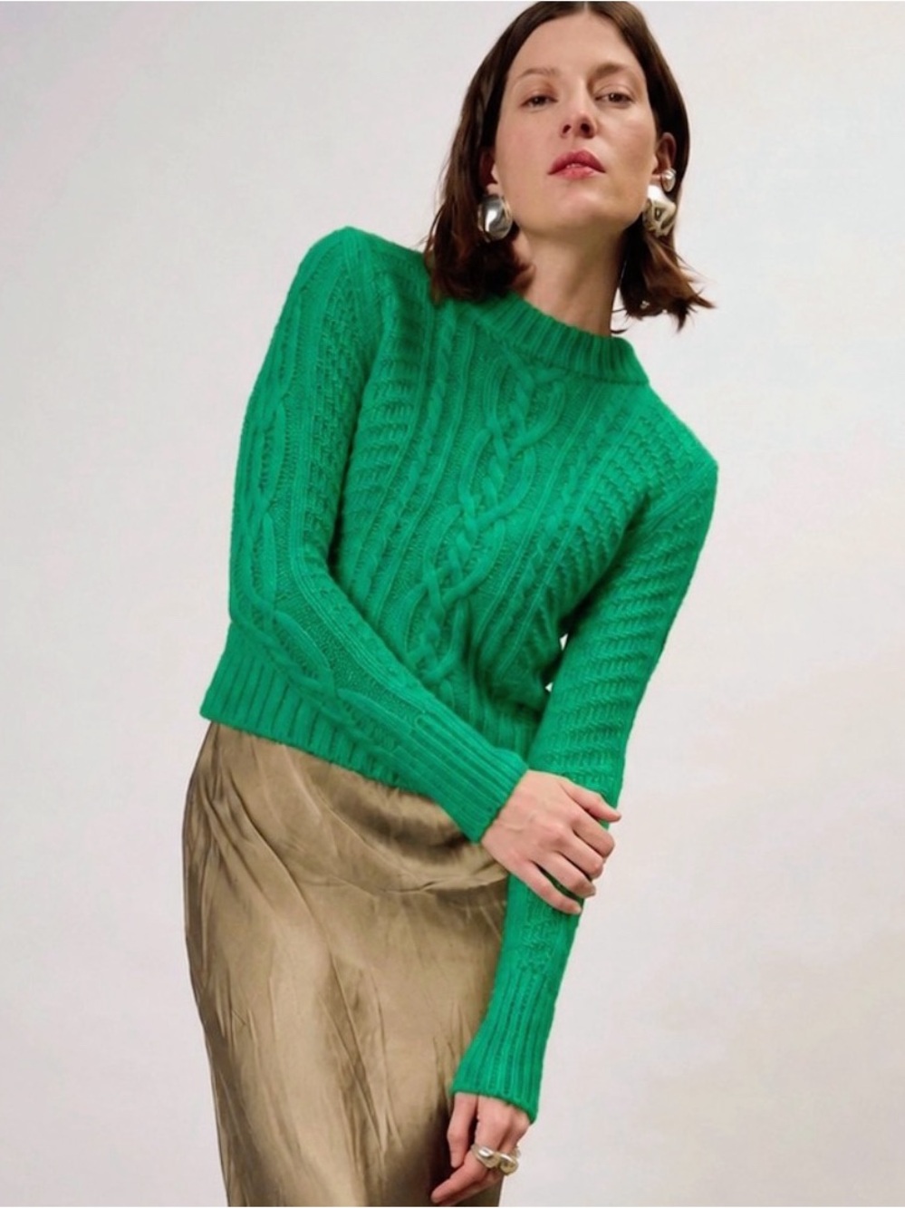 Eleven Six CARLY SWEATER | EMERALD. S